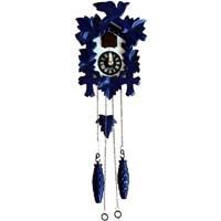 Cuckoo Clock - Sternreiter Blue! Black Forest Quartz Cuckoo Clock #1201BQM